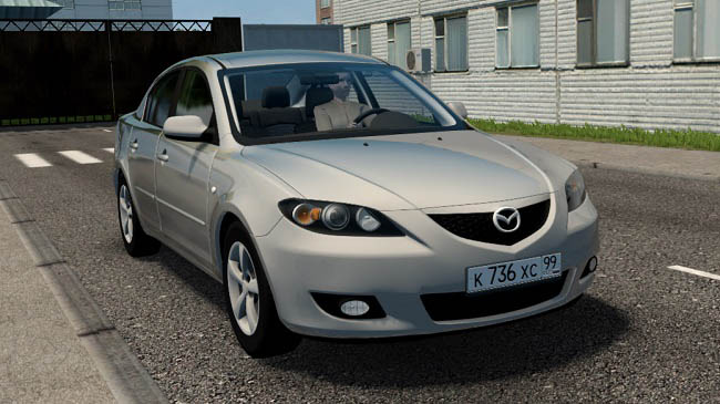 Мод Mazda 3 1.6 MT для City Car Driving (1.5.9.2)