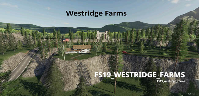 Карта Westridge Farms v2.0 для FS19 (1.5.x)