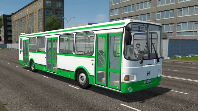 Мод Автобус ЛиАЗ 5256 для City Car Driving (1.5.9)