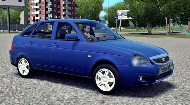 Мод Lada Priora Хэтчбек для City Car Driving (1.5.9)