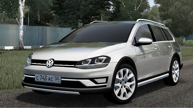 Мод Volkswagen Golf Alltrack 2015 для City Car Driving (1.5.9)