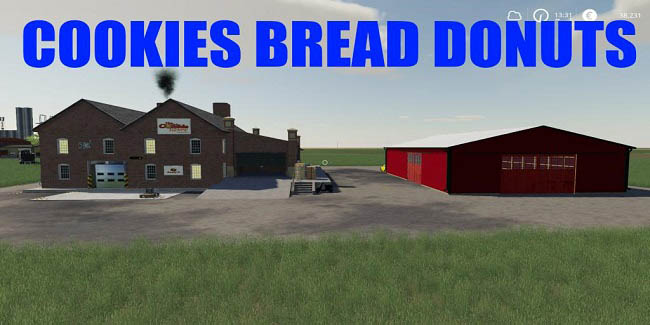 Мод Bread and Cookies Production v1.0.6 для FS19 (1.5.x)