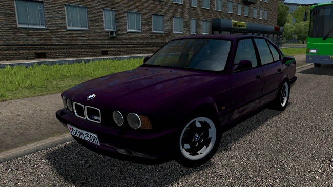 Мод Bmw M5 E34 для City Car Driving (1.5.9.2)