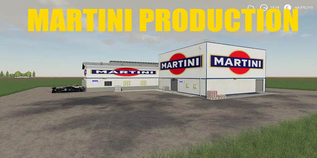 Мод Martini Production v1.0 для FS19 (1.5.x)