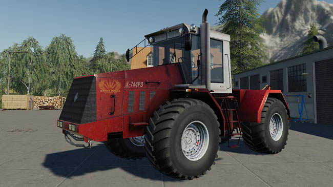 Мод Кировец К-744 Р3 v1.0.0.0 для FS19 (1.5.x)