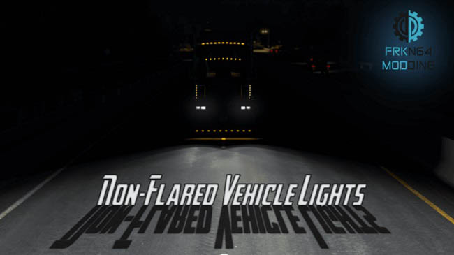 Мод Non-Flared Vehicle Lights Mod v5.1 для ATS (1.44.x)