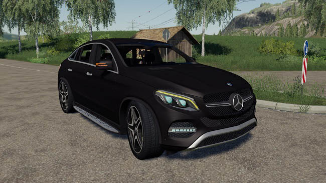 Мод Mercedes GLE 2016 v1.0.0.0 для FS19 (1.5.x)