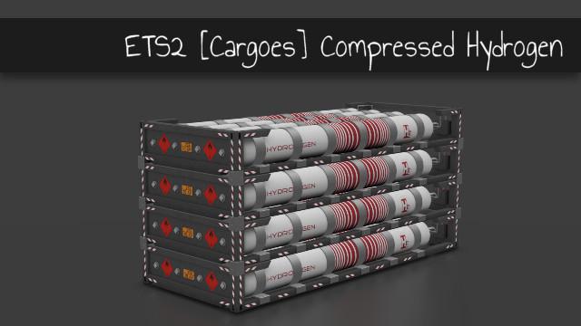 Мод Cargo Compressed Hydrogen v1.1 для ETS 2 (1.41.x)