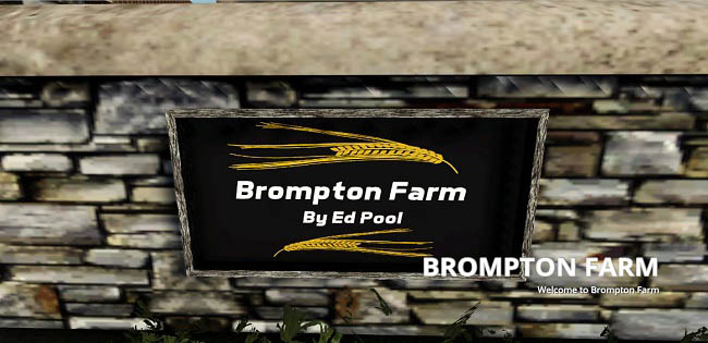 Карта Brompton Farm v1.0.0.0 для FS19 (1.5.x)