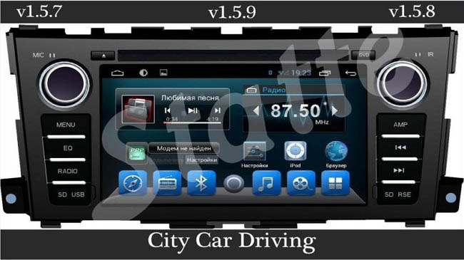 Мод Новые радиостанции v4.2 для City Car Driving (1.5.7 – 1.5.9.2)
