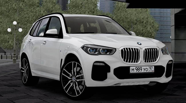 Мод BMW X5 M-Sport (G05) для City Car Driving (1.5.9.2)