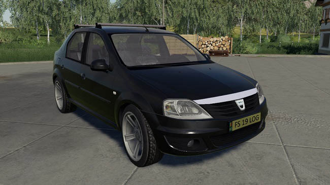 Мод Dacia Logan v1.0 для FS19 (1.5.x)