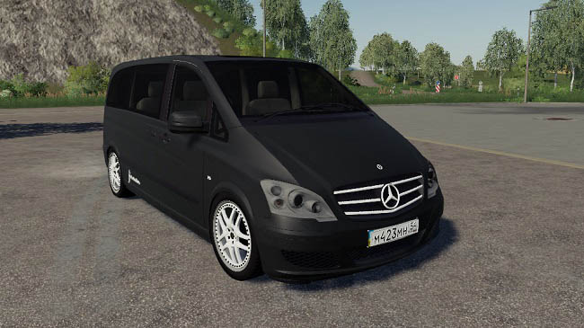 Мод Mercedes-Banz Viano V6 v1.0 для FS19 (1.5.x)