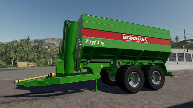 Мод Bergmann GTW 330 v1.0.0.0 для FS19 (1.5.x)