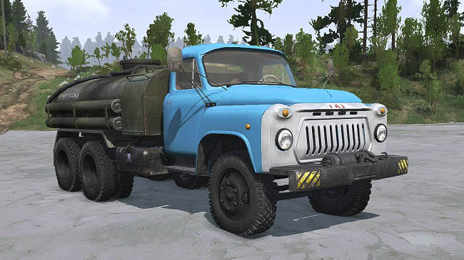Мод Нечто 7 - ГАЗ-53А-НИИАТ-05 v1.1 для Spintires: MudRunner
