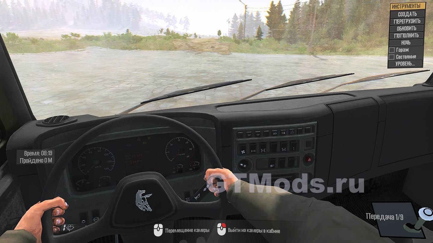 Мод Kamaz 6560 v1.0 для Spintires: MudRunner » Моды для игр про автомобили  от GTMods.ru