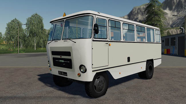 Мод автобус Кубань v1.0.3 для FS19 (1.5.x)