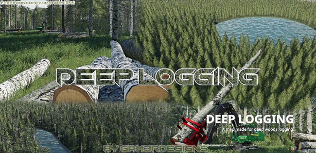 Карта Deep Logging v1.0 для FS19 (1.5.x)