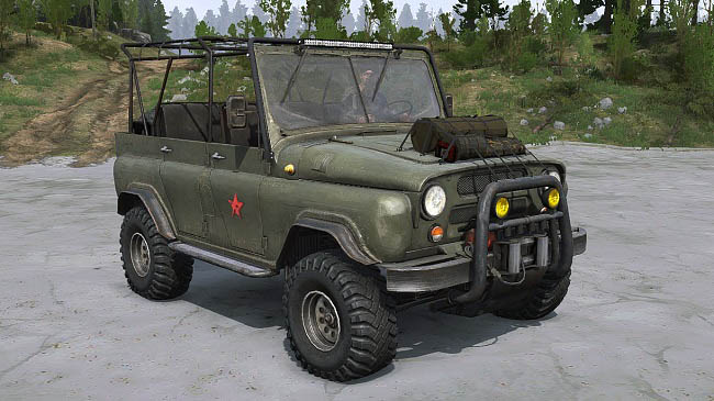 Мод УАЗ-469 (Меченый) v1.1 для Spintires: MudRunner
