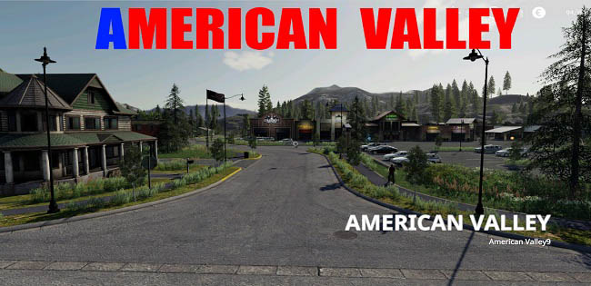 Карта American Valley v1.0.0.0 для FS19 (1.5.x)