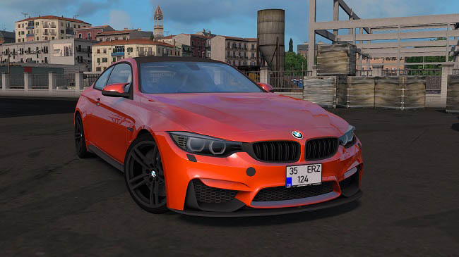 Мод BMW M4 GTS v1.1 для ETS 2 (1.36.x)