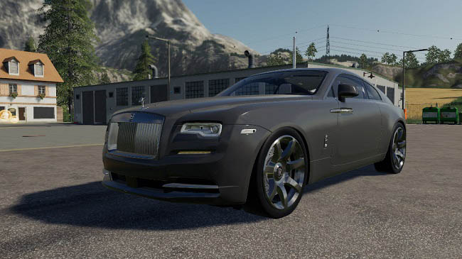 Мод Rolls Royce Wraith v1.2 для FS19 (1.7.x)