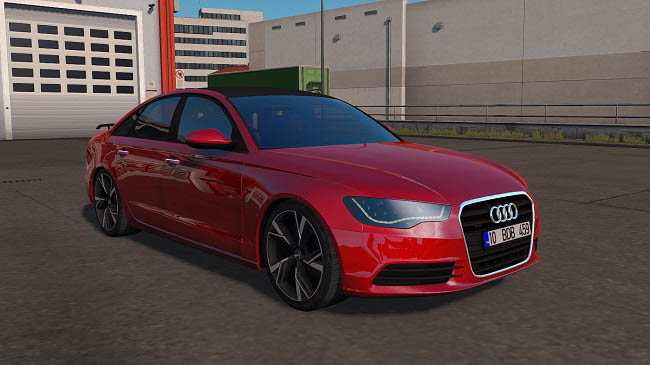 Мод Audi A6 C7 Stance v3.0 для ETS 2 и ATS (1.40.x)