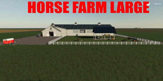 Мод Horse Farm v1.0.0.0 для FS19 (1.5.x)