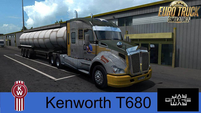 Мод Kenworth T680 для ETS 2 (1.36.x)