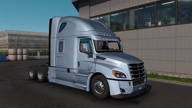 Мод Freightliner Cascadia 2018 v1.14 для Euro Truck Simulator 2 (1.36.x)