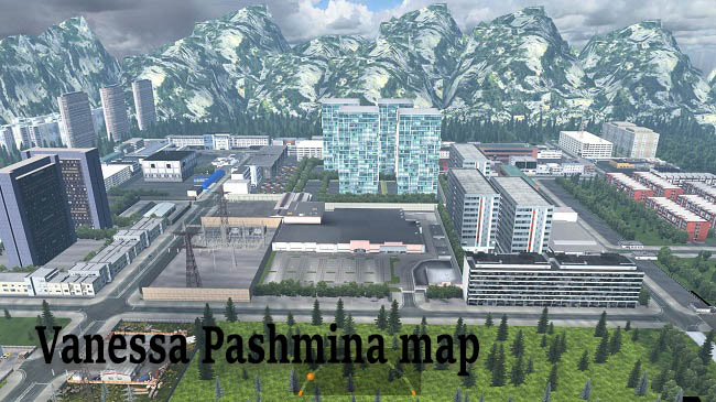 Карта Vanessa Pashmina v6.0 для Euro Truck Simulator 2 (1.47.x)