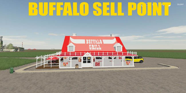Мод Buffalo Sell Point v1.0 для FS19 (1.5.x)