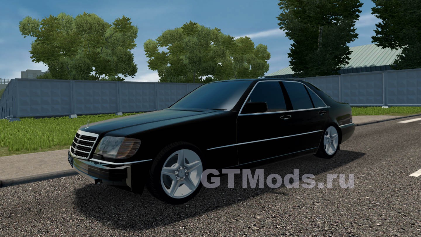 Мод Mercedes S600 W140 Бродяга для City Car Driving (1.5.9) » Моды для игр  про автомобили от GTMods.ru