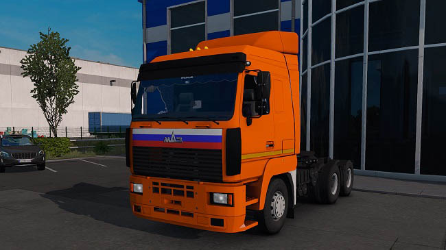 Мод Маз 6430 А5 v1.1 для Euro Truck Simulator 2 (1.36.x)