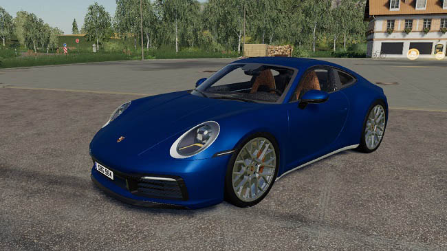 Мод Porsche Carrera 4S v1.0 для FS19 (1.5.x)