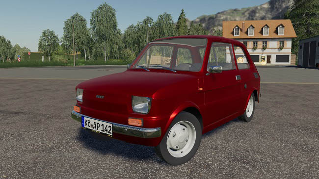Мод Fiat 126 v1.0.0.0 для FS19 (1.5.x)
