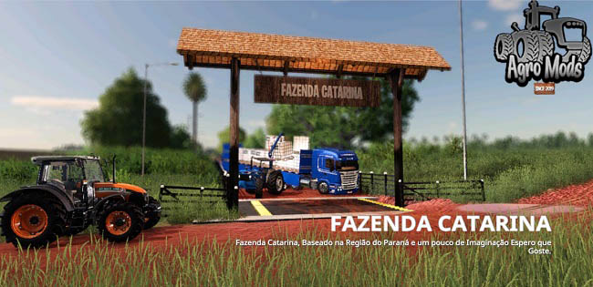 Карта Fazenda Catarina v1.5.5.0 для FS19 (1.5.x)