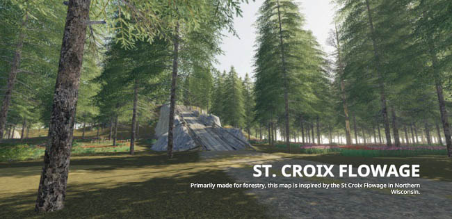 Карта St. Croix Flowage v1.0.0.0 для FS19 (1.5.x)