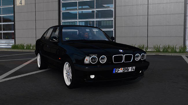 Мод BMW M5 E34 для ETS 2 и ATS (1.36.x)