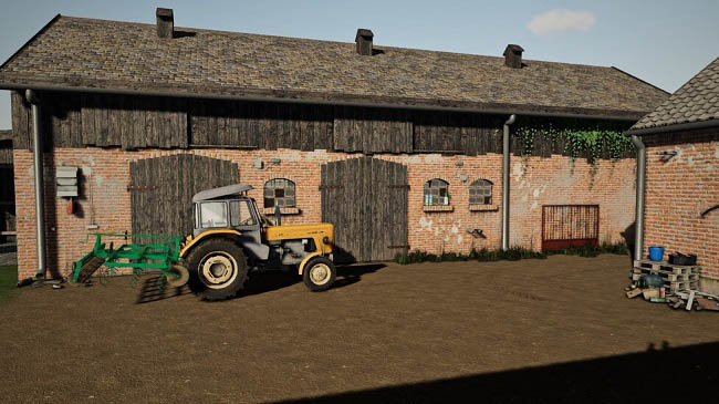 Мод Small Cowshed With Pasture v1.0.0.1 для FS19 (1.5.x)