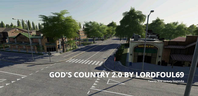 Мод God's Country 2.2 для FS19 (1.5.x)