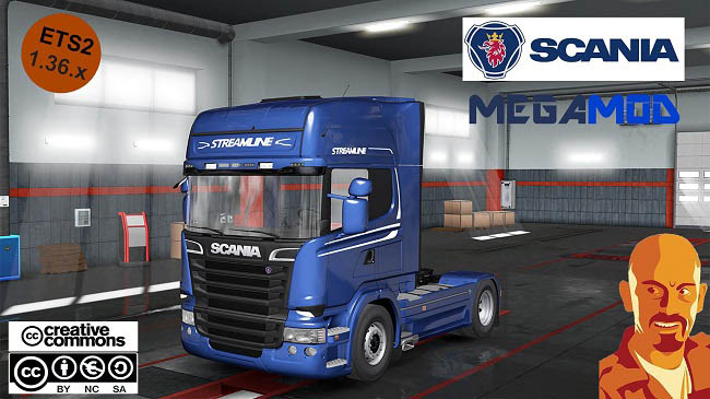 Scania Megamod Reworked v1.0