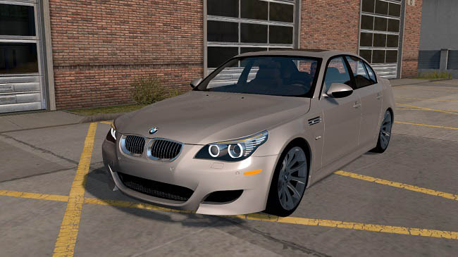 Мод BMW M5 E60 2009 v1.0 для American Truck Simulator (1.37.x)