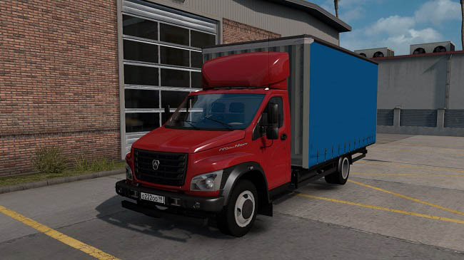 Мод ГАЗон NEXT v1.0 для American Truck Simulator (1.37.x)