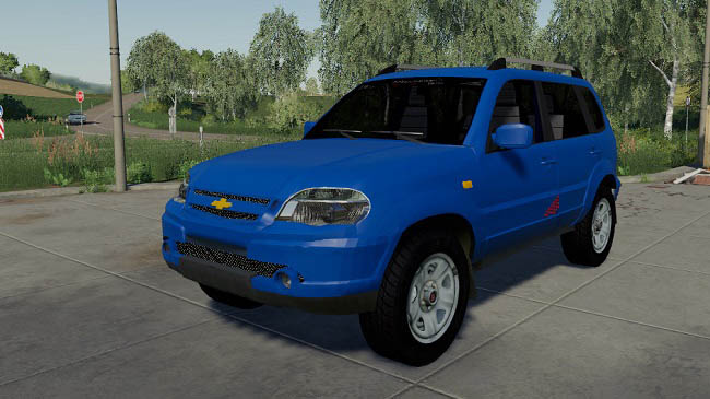 Мод Нива Chevrolet v2.0 для FS19 (1.5.x)