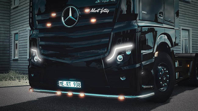 Мод Mercedes-Benz Actros MP5 2019 v1.0 для ETS 2 (1.37.x)