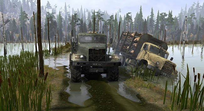 Карта "Evil, Wicked, Mean & Nasty" для Spintires: MudRunner