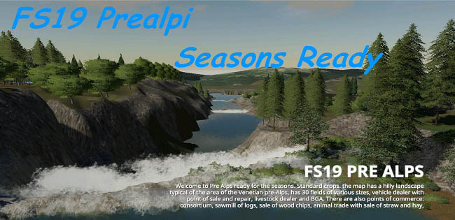 Карта Pre Alps v1.0.0.1 для FS19 (1.6.x)