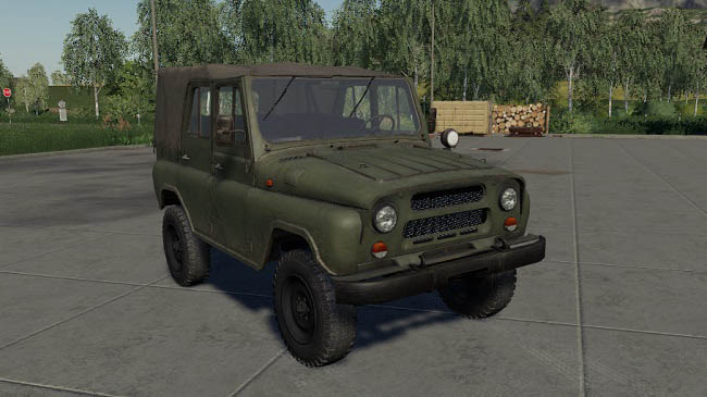 Мод УАЗ-469K v1.0 для Farming Simulator 2019 (1.5.x)