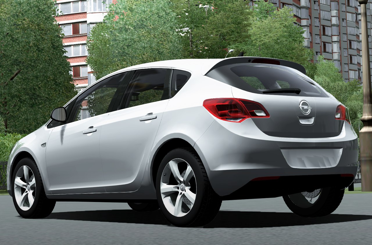 Мод Opel Astra 2010 для City Car Driving (1.5.9.2) » Моды для игр про  автомобили от GTMods.ru